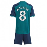 Arsenal Martin Odegaard #8 Tretí Detský futbalový dres 2023-24 Krátky Rukáv (+ trenírky)